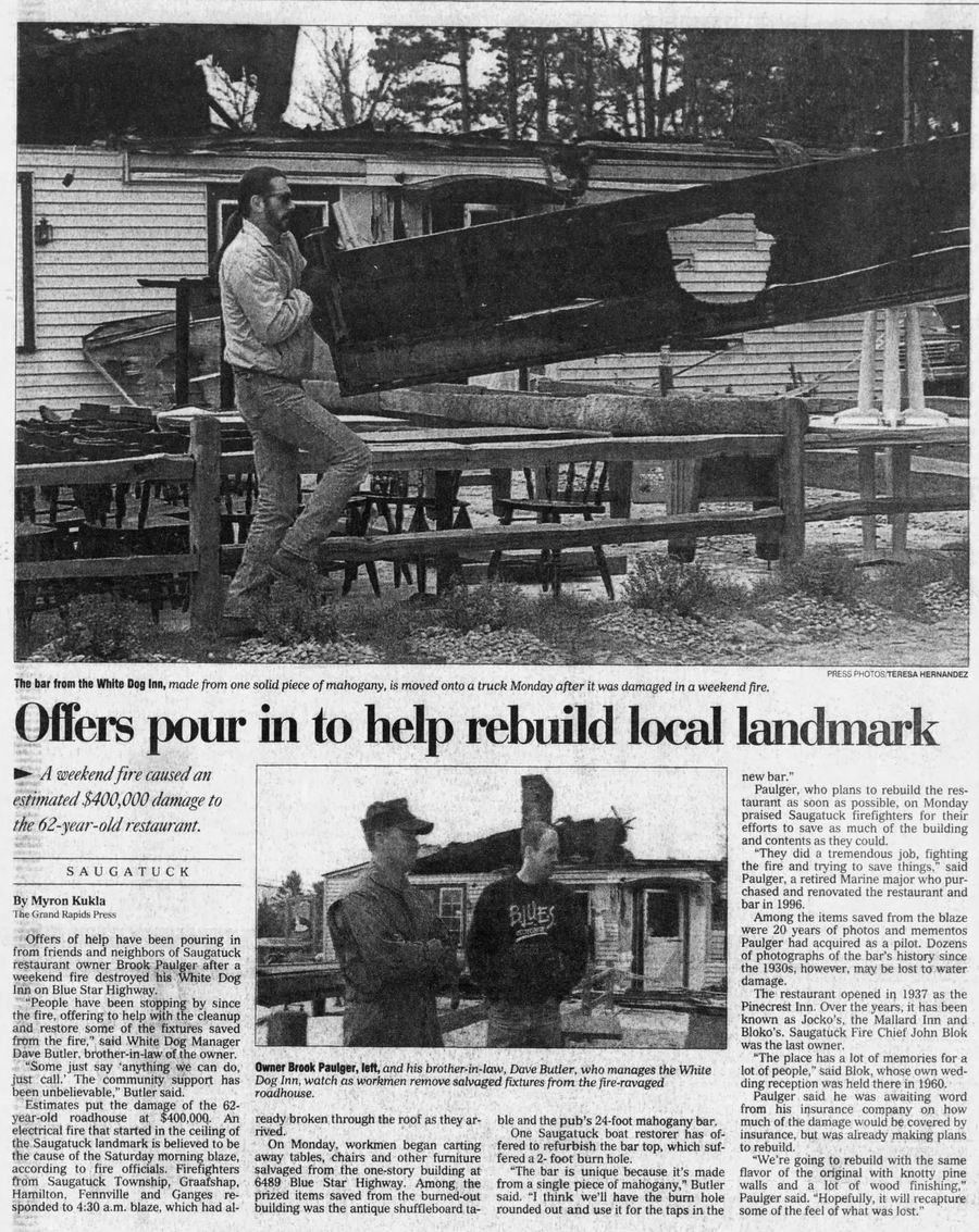 Pine Crest Cabins - Apr 14 1998 Article (newer photo)